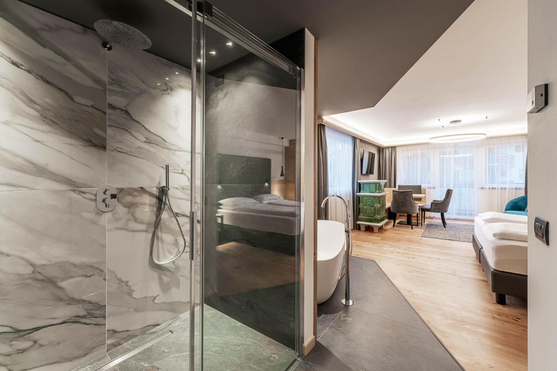 Croce Bianca Leisure & Spa Hotel Canazei Bagian luar foto